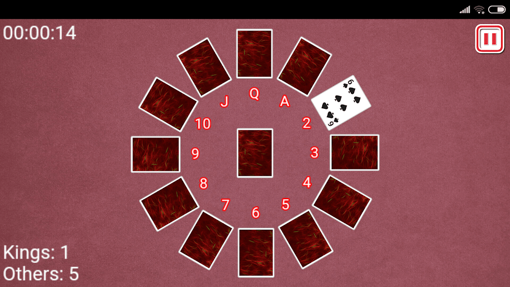 Clock Solitaire Screenshot2