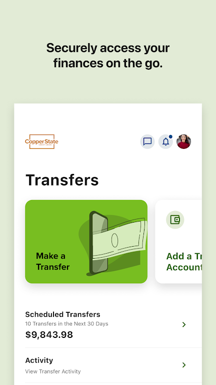 Copper State CU Mobile Banking Screenshot2