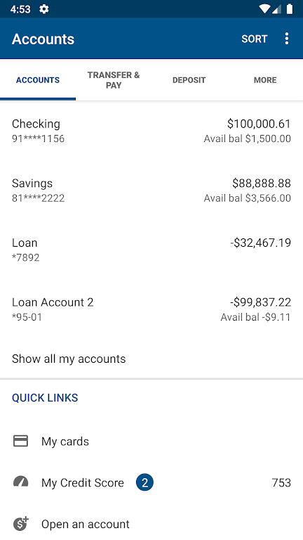 Northwest Bank Mobile Banking Screenshot2