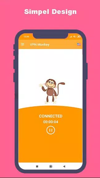 VPN Monkey - Free Unlimited VPN & Secure Hotspot Screenshot2