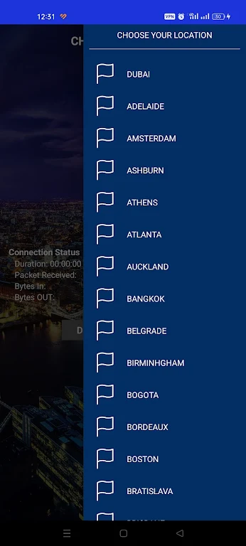 CHOICECLOUD VPN Screenshot1