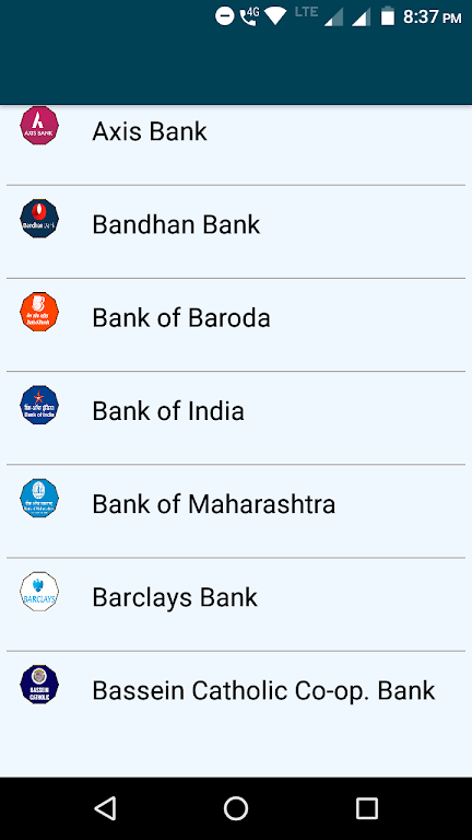 Bank Missed Call Balance Screenshot3