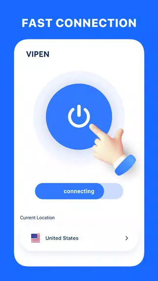 Vipen: fast super VPN master Screenshot2