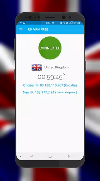 UK VPN - Unlimited , Free Screenshot2