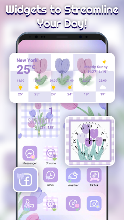 Themepack – App Icons, Widgets Mod Screenshot4