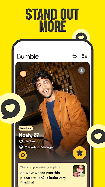 Bumble Dating App: Meet & Date Mod Screenshot4