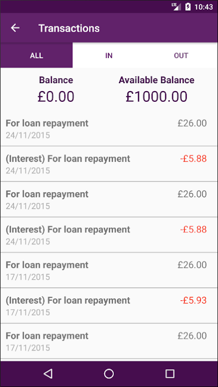 Derbyshire Community Bank Screenshot2