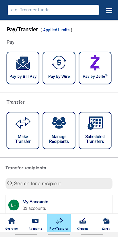 Chevron FCU Mobile Banking Screenshot3