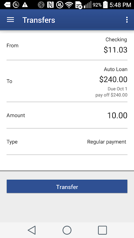 Dort Financial Mobile Banking Screenshot2