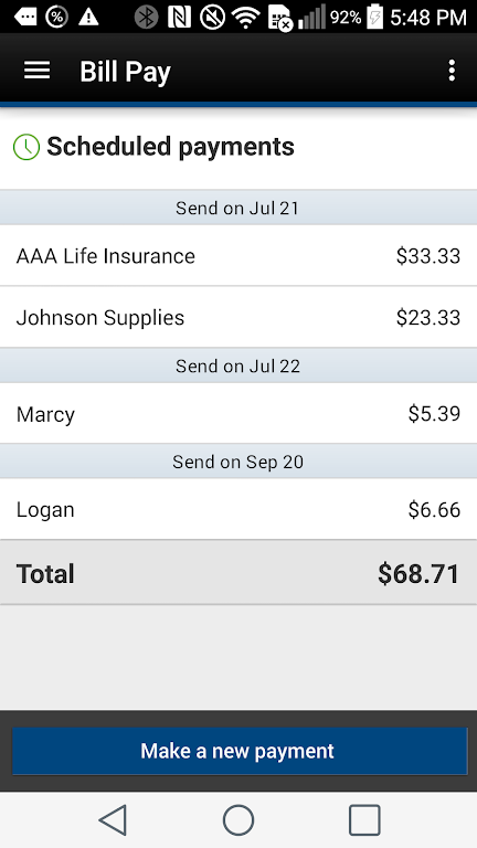 First American Bank NM Mobile Screenshot3