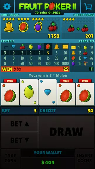 Fruit Poker II Screenshot3