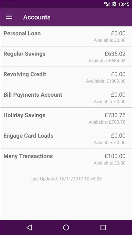 Derbyshire Community Bank Screenshot4