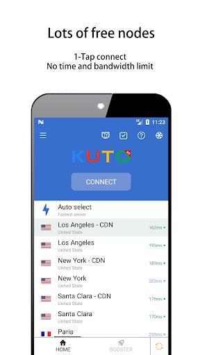 KUTO VPN-Unlimited Free, Fastest, World Wide Screenshot1