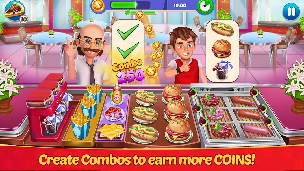 Restaurant Chef Cooking Games Mod Screenshot1