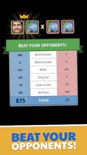 Canasta Turbo Jogatina: Cards Screenshot3