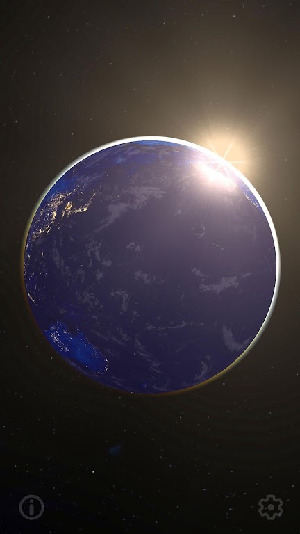 3D Earth & Real Moon Mod Screenshot3