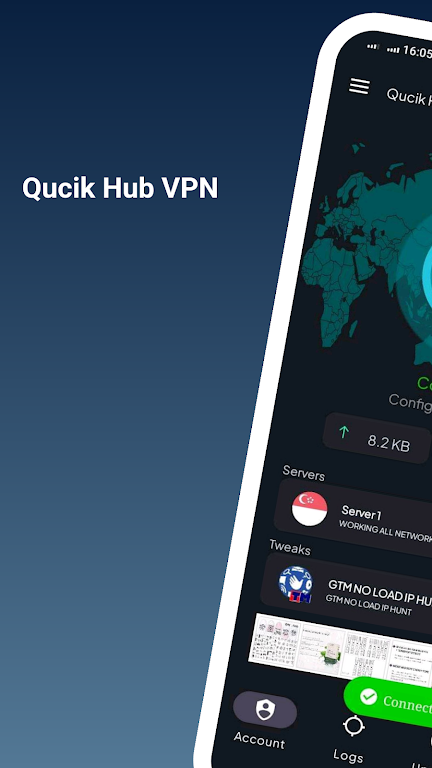 Quick Hub VPN Screenshot1