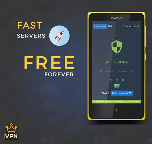 Royal VPN - High speed VPN Proxy & Hide IP Screenshot1