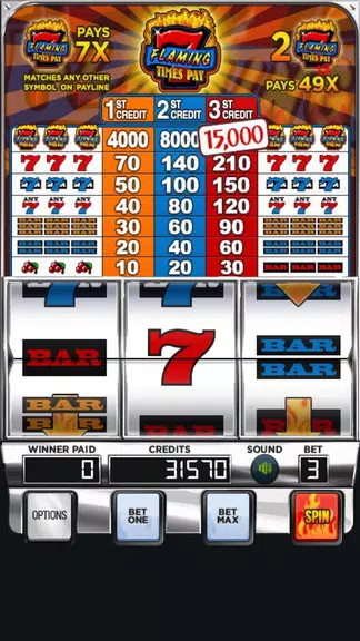 Flaming Hot 7 Times Pay Slots Screenshot1