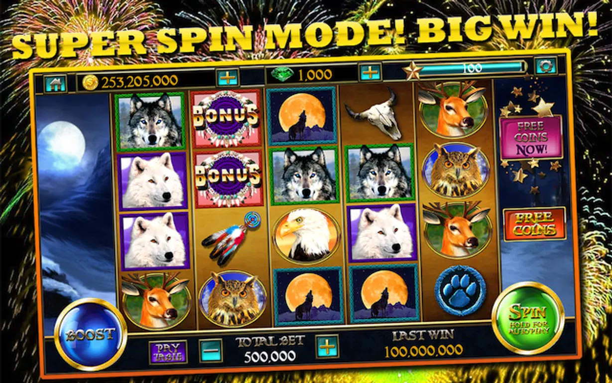 Slots™ Wolf Free Slots Casino: Slot Machines Games Screenshot3