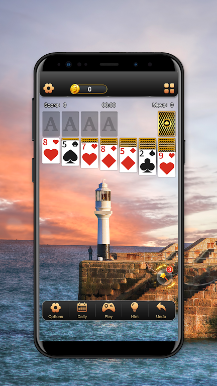 Solitaire Klondike World Trip Screenshot1