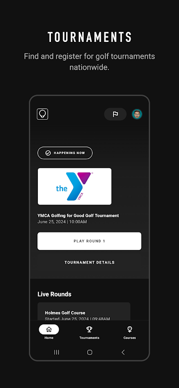 GolfStatus Screenshot1