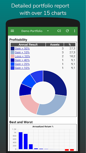 InvestControl - Portfolio Mgr. Screenshot3