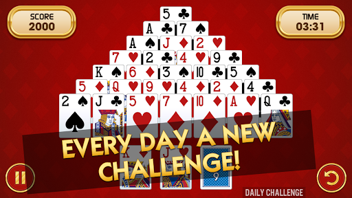 Pyramid Solitaire Challenge Screenshot3