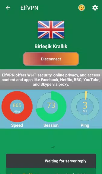 ElfVPN Free Unlimited VPN Screenshot4