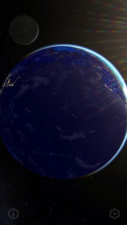 3D Earth & Real Moon Mod Screenshot4