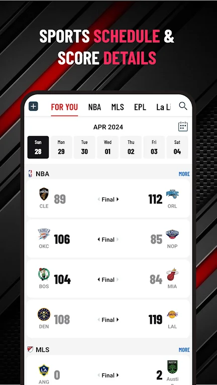 Goal Now: Score and Sport News Screenshot3