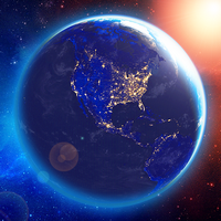 3D Earth & Real Moon Mod APK