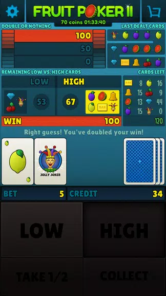 Fruit Poker II Screenshot4