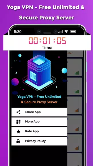 Yoga VPN - Free Unlimited And Secure Proxy Screenshot2