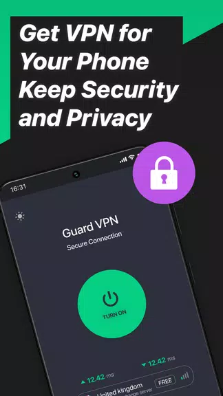 Guard VPN - Best Free VPN & Speed Booster Screenshot1