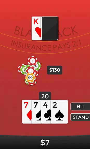 Blackjack - 21 Screenshot1