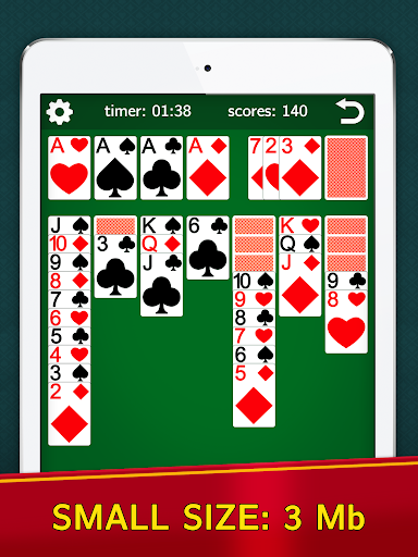 Classic Solitaire Klondike - offline card game Screenshot2