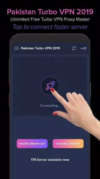 Pakistan VPN 2019 - Unlimited Free VPN ProxyMaster Screenshot1