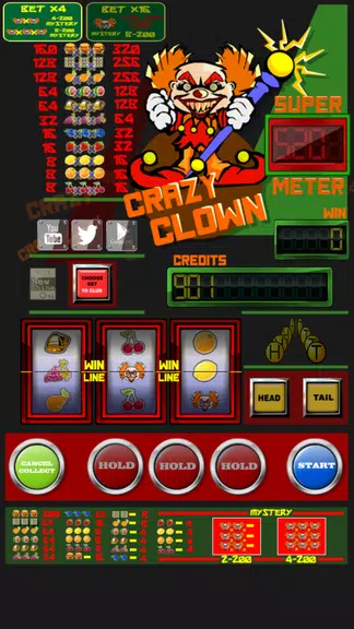 slot machine crazy clown Screenshot2