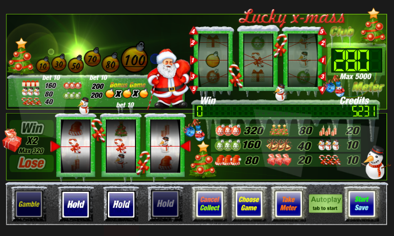 Fruitmachine lucky x mas Screenshot1