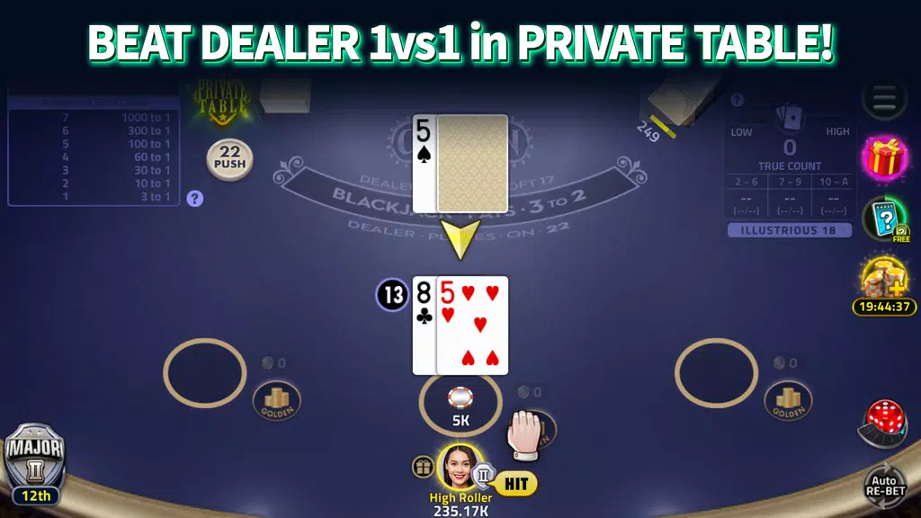 House of Blackjack 21 Screenshot3