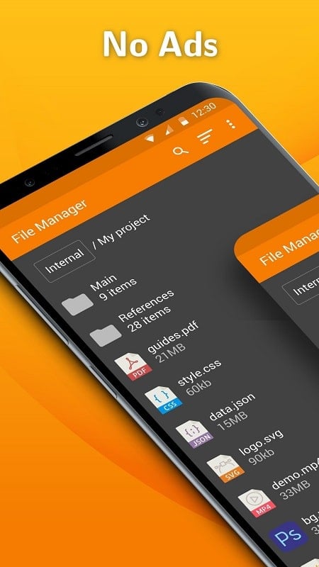 Simple File Manager Pro Screenshot1