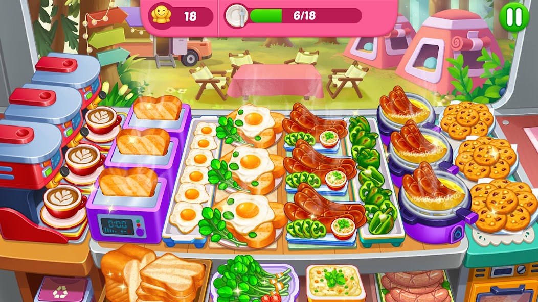 Crazy Cooking Diner: Chef Game Mod Screenshot3