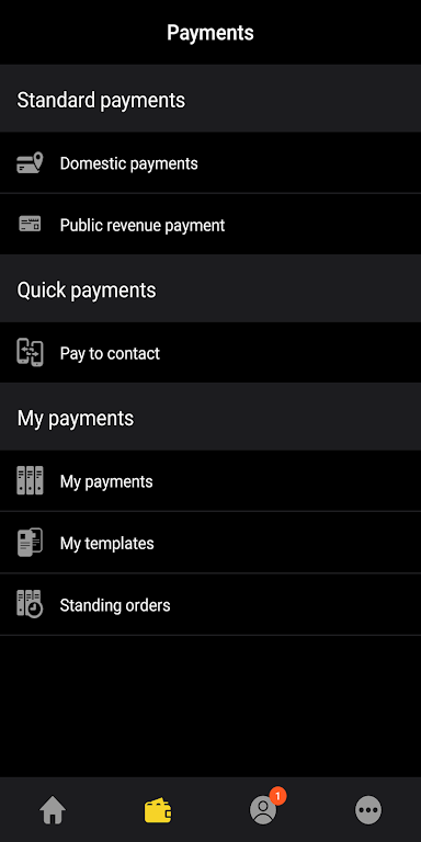 RMB Raiffeisen Mobile Banking Screenshot1