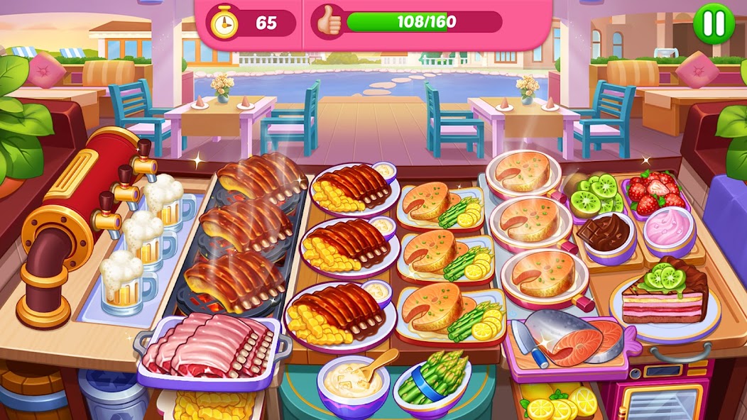 Crazy Cooking Diner: Chef Game Mod Screenshot4