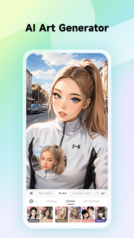 Meitu- Photo Editor & AI Art Mod Screenshot3