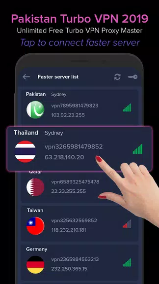 Pakistan VPN 2019 - Unlimited Free VPN ProxyMaster Screenshot3