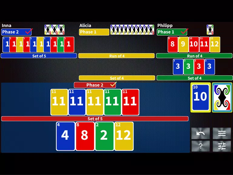 Phase Rummy card game Screenshot4