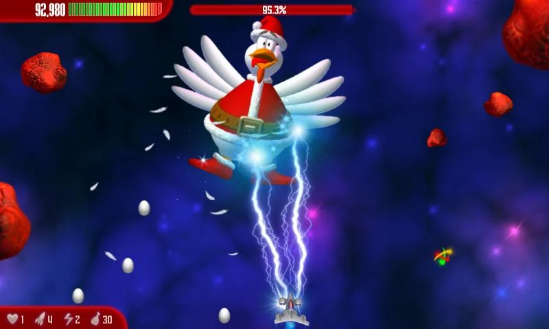 Chicken Invaders 3 Xmas Mod Screenshot3