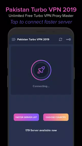 Pakistan VPN 2019 - Unlimited Free VPN ProxyMaster Screenshot2